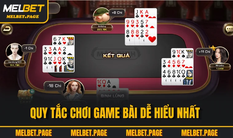 Quy tắc chơi game bài dễ hiểu nhất 